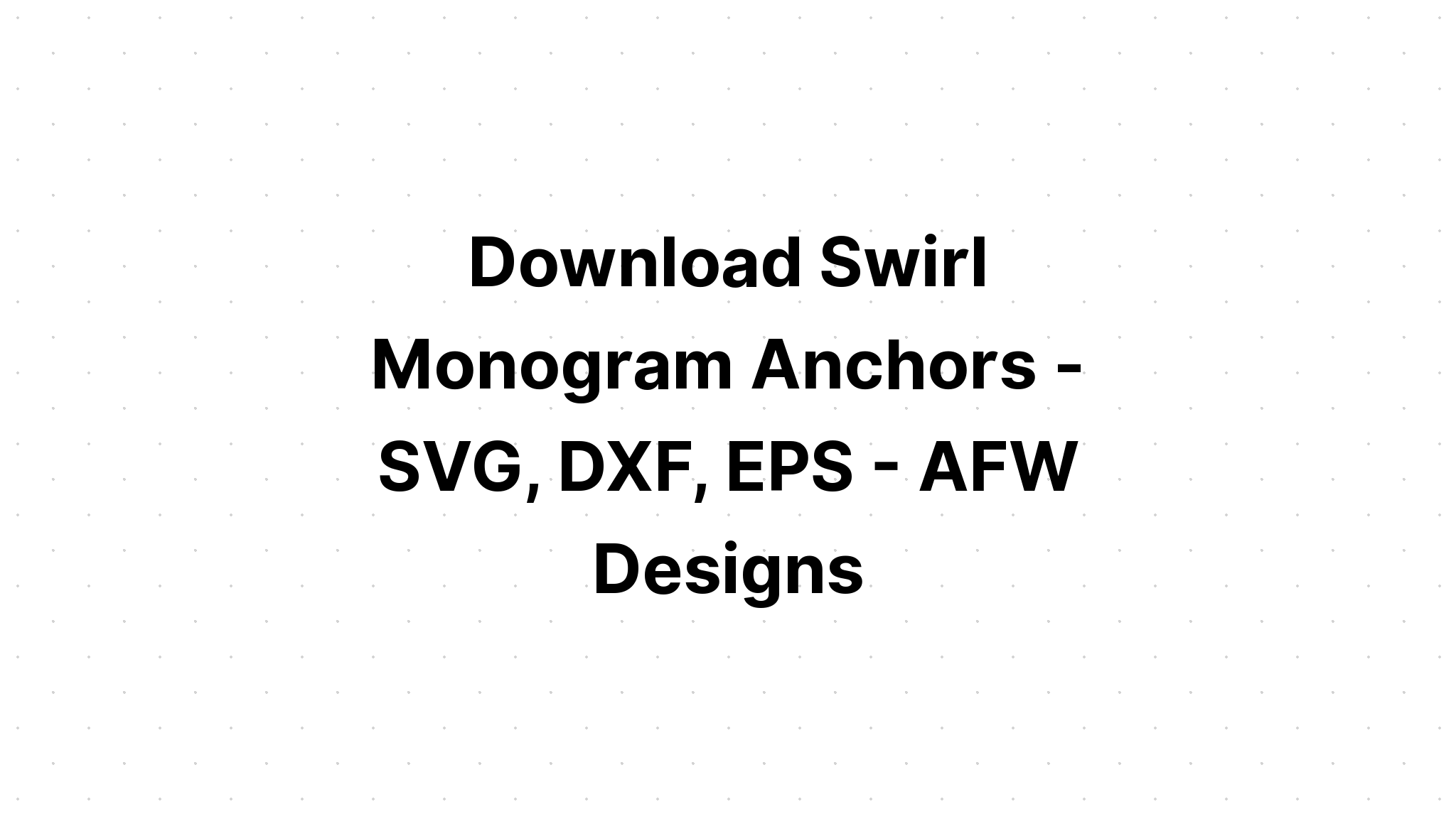 Download Anchor Steering Wheel Monogram Svg SVG File